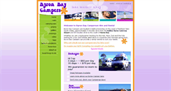 Desktop Screenshot of byronbaycampers.com.au